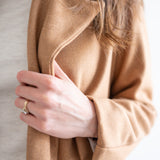 The Bee Camel Wool Coat